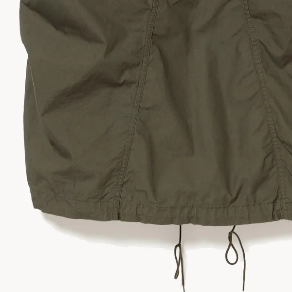 BEAMS BOY Army High-waist Pants Arrangement Dress – Olive