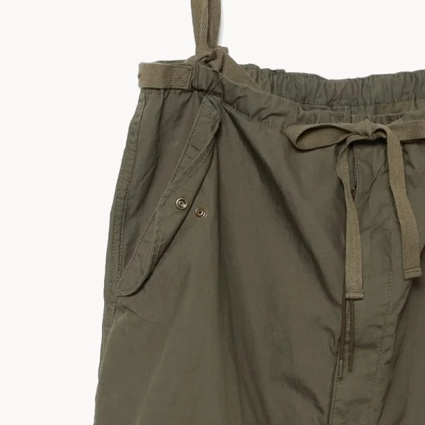 BEAMS BOY Army High-waist Pants Arrangement Dress – Olive