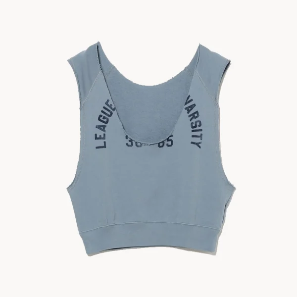 BEAMS BOY Cutoff Sweater Vest – Sax