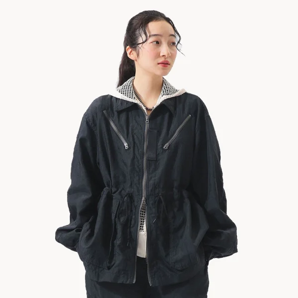 BEAMS BOY Nylon OX Mlitary Blouson – Dark Navy