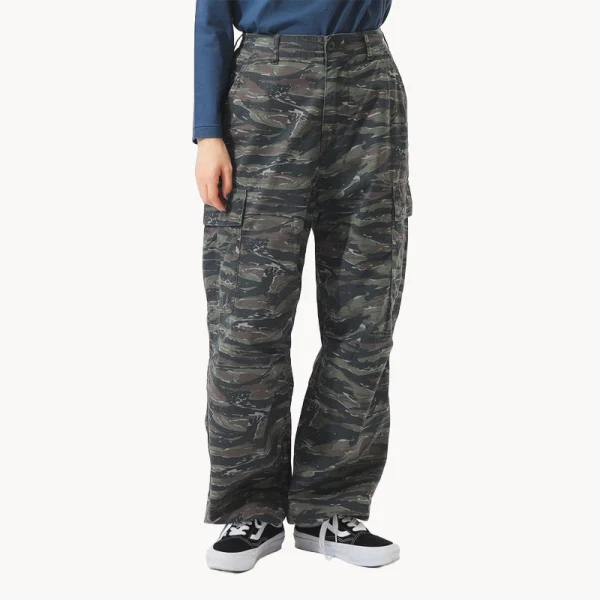 BEAMS BOY Ripstop Military Pants – Charcoal
