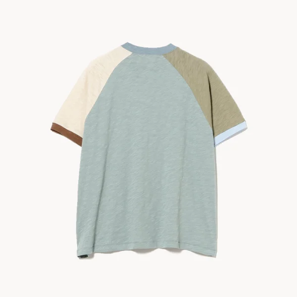 BEAMS BOY Slab Jersey Crazy Short Sleeve – Grey