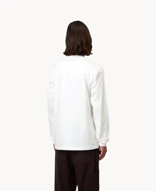 CARHARTT Blikerfluid LS Tee – White