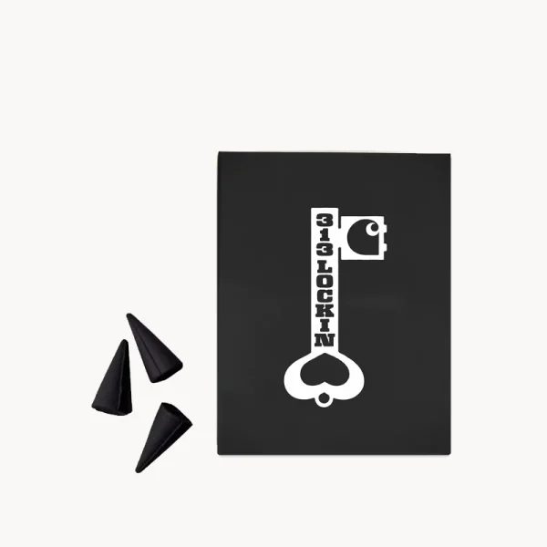 CARHARTT WIP Locked Cone Incense Wood Powder - White