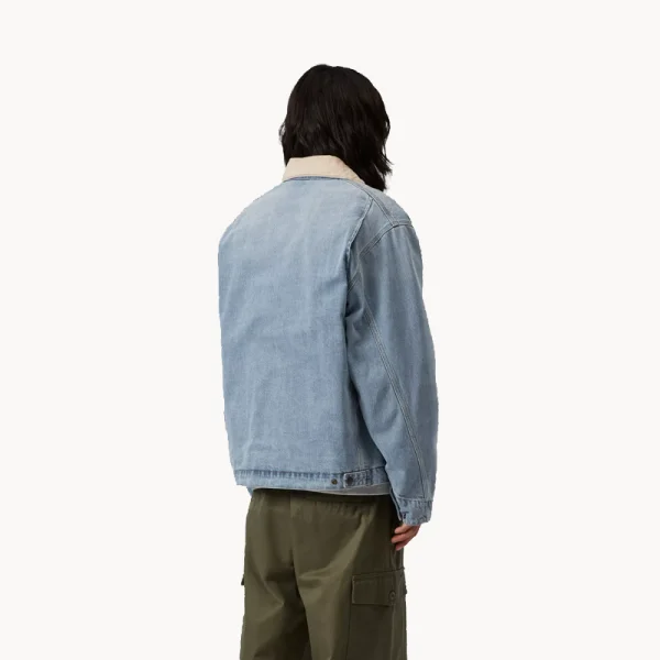 CARHARTT WIP OG Detroit Jacket - Blue Denim Dusty H Brown
