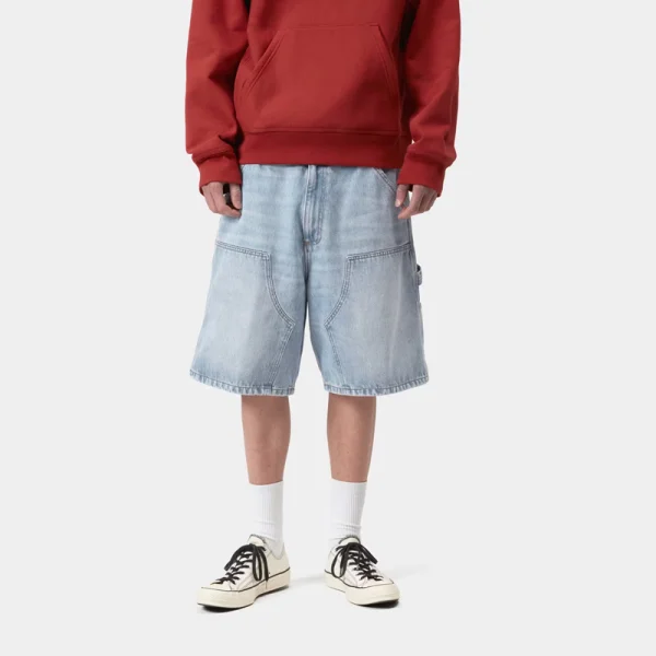 CARHARTT WIP OG Double Knee Short - Blue Denim