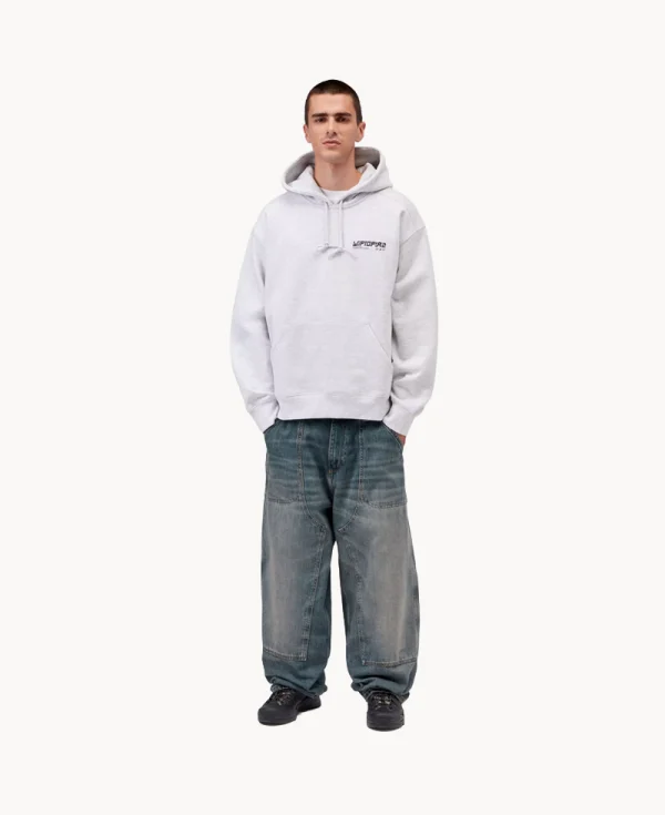 CARHARTT Oakland Pant – ‘Camano’ Denim Blue Worn