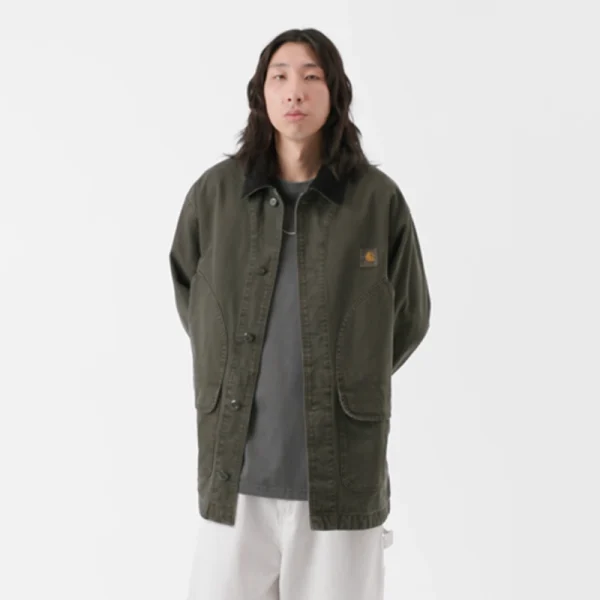 CARHARTT WIP Prescott Coat - Oxide Green / Black