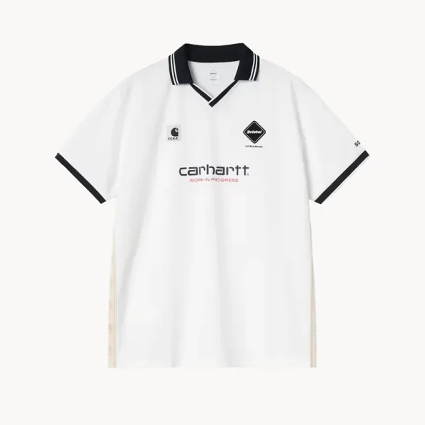 CARHARTT WIP x F.C.R.B. Game Shirt - White