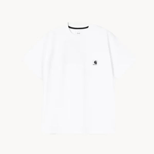 CARHARTT WIP x F.C.R.B. Pocket SS Tee - White