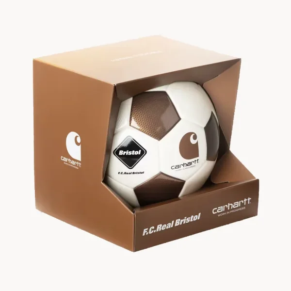 CARHARTT WIP x F.C.R.B. Soccer Ball - Dusty H Brown