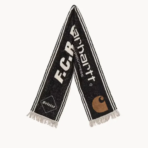 CARHARTT WIP x F.C.R.B. Supporter Towel Muffler - Black