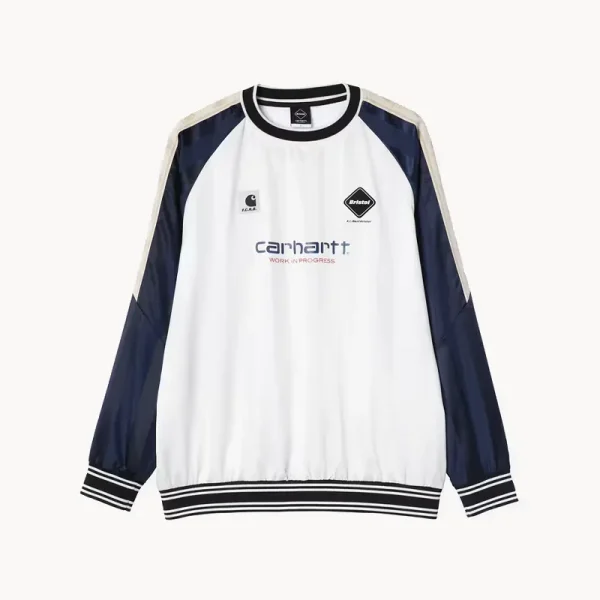 CARHARTT WIP x F.C.R.B. Warm Up Piste - White