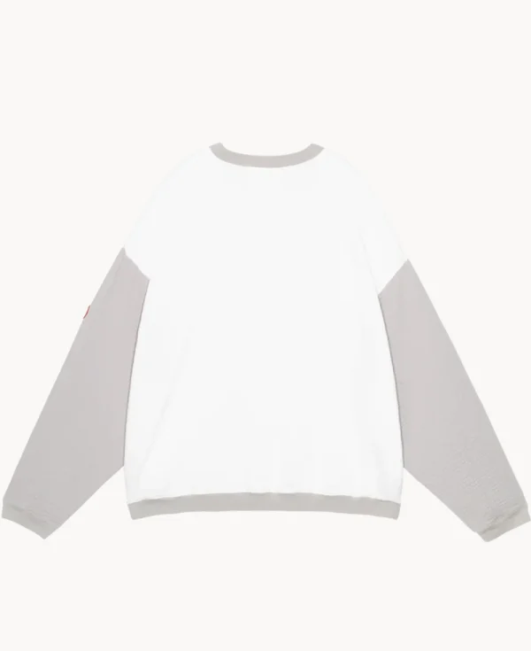 CAV EMPT AS Cylinder Gauze Crewneck - White