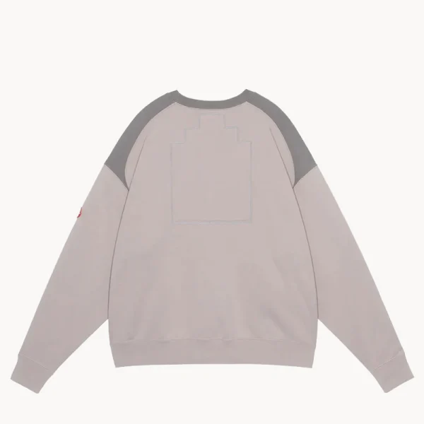 CAV EMPT Panel Shoulder Crewneck – Beige
