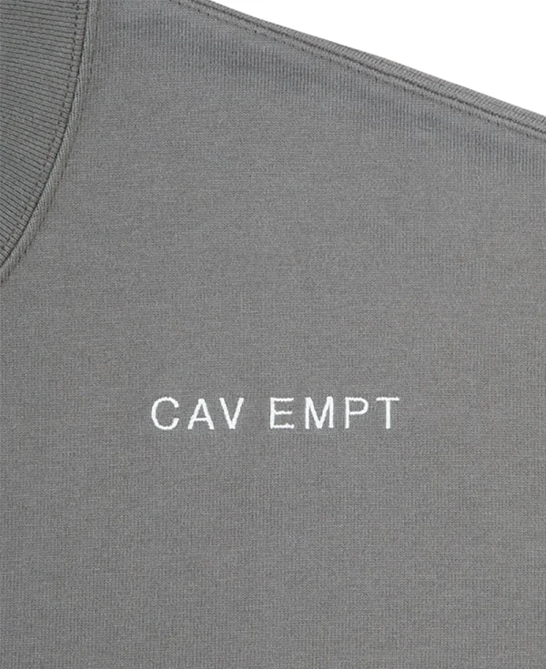 CAV EMPT Solid Heavy T - Charcoal