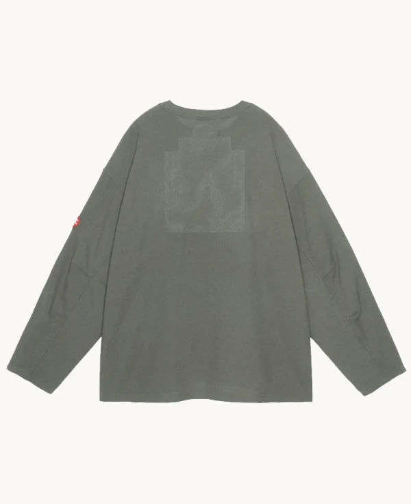 CAV EMPT WASHED CL LONG SLEEVE Grey