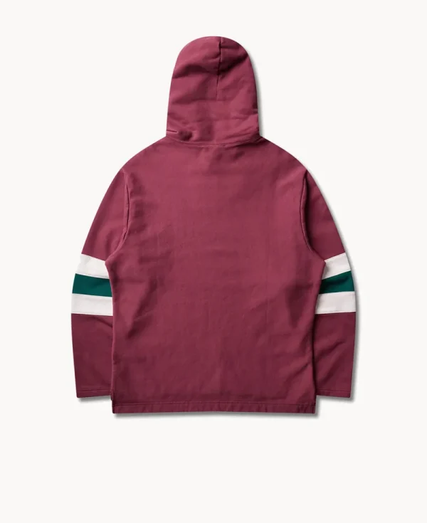 CHAMPION MODERN AMETORA Hooded Sweatshirt – Burgundy