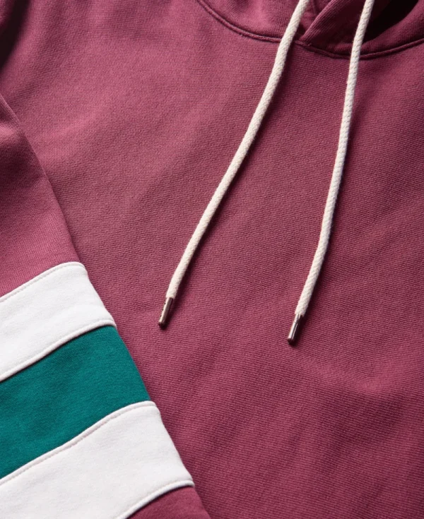 CHAMPION MODERN AMETORA Hooded Sweatshirt – Burgundy