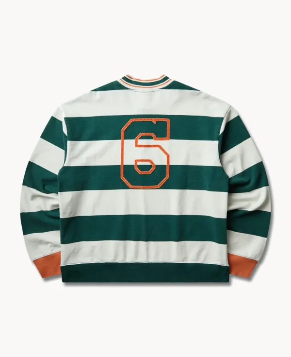 CHAMPION MODERN AMETORA Longsleeve Striped Polo – Botanical Garden Koi