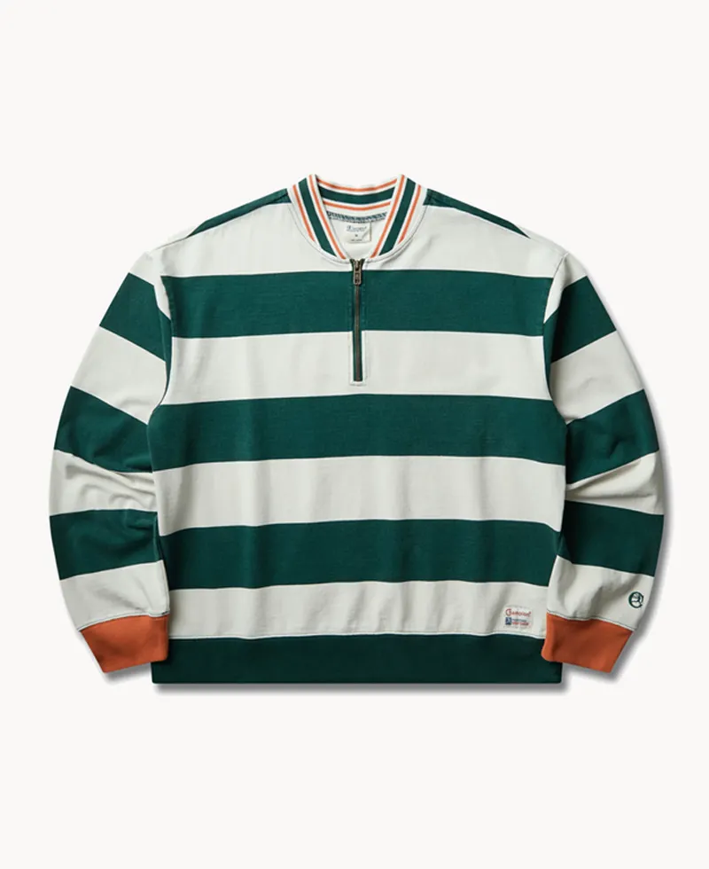 CHAMPION MODERN AMETORA Longsleeve Striped Polo – Botanical Garden Koi CHAMPION MODERN AMETORA Longsleeve Striped Polo – Botanical Garden Koi