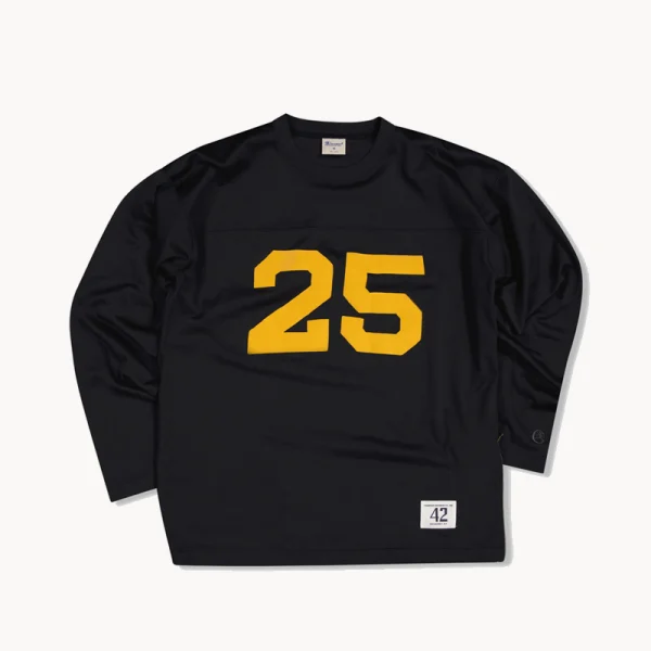 CHAMPION TIME CAPSULE 40s’ Football Game Jersey - Black