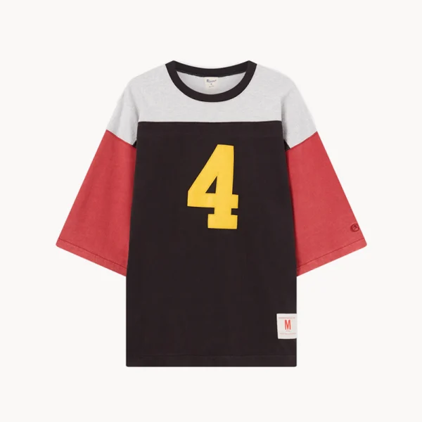 CHAMPION TIME CAPSULE 70’s 3/4 Sleeve Tee - Black