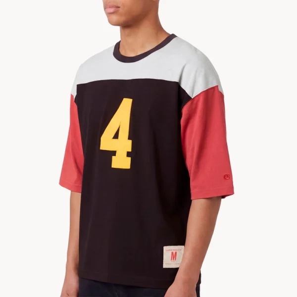 CHAMPION TIME CAPSULE 70’s 3/4 Sleeve Tee - Black