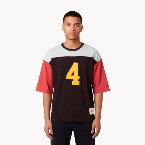 CHAMPION TIME CAPSULE 70’s 3/4 Sleeve Tee - Black