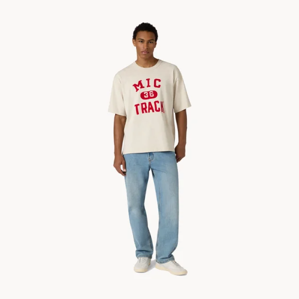 CHAMPION TIME CAPSULE SS Crew Tee - Chalk