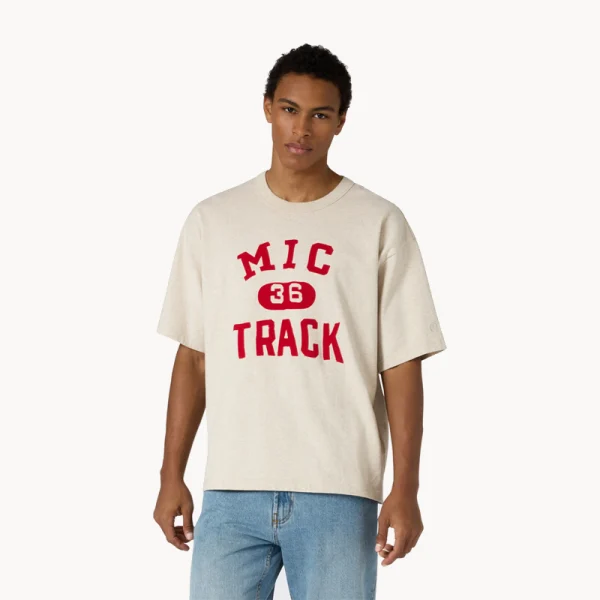 CHAMPION TIME CAPSULE SS Crew Tee - Chalk