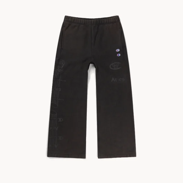 ARIES x CHAMPION Colonna Sweatpants - Black