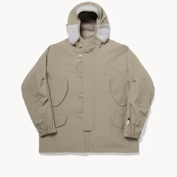 DAIWA PIER39 Gore-Tex Windstopper® Flight Parka – Sage Gray