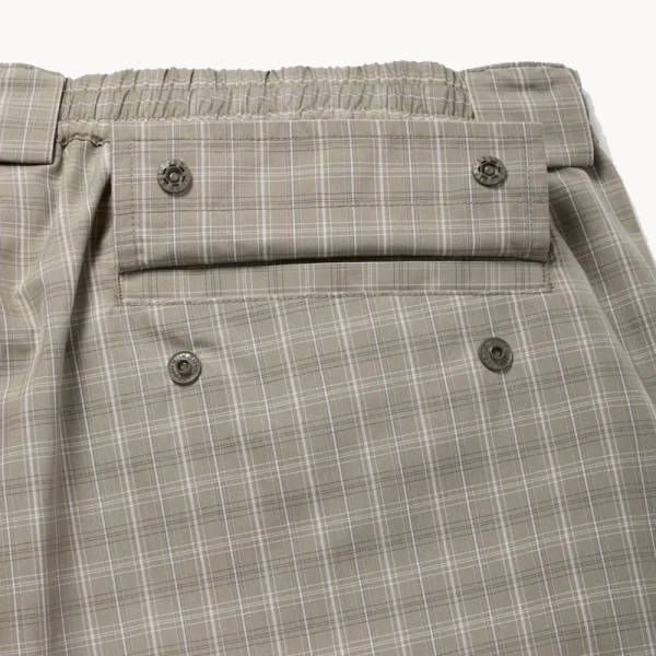 DAIWA PIER39 Tech 3D Pocket Cargo Shorts Summer Plaid – Smokey Blue