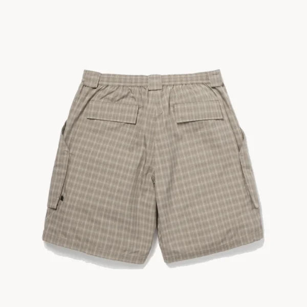 DAIWA PIER39 Tech 3D Pocket Cargo Shorts Summer Plaid – Smokey Blue