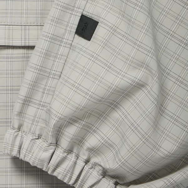 DAIWA PIER39 Tech Anorak Jacket Summer Plaid – Sage Gray