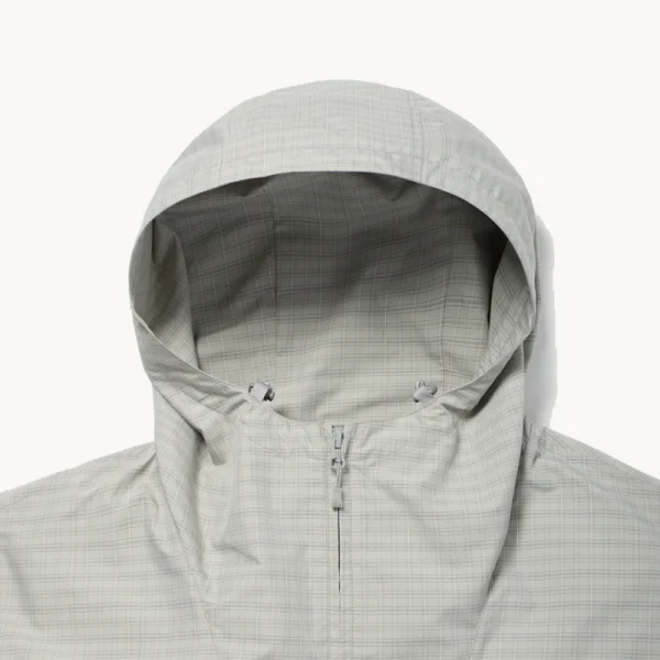 DAIWA PIER39 Tech Anorak Jacket Summer Plaid – Sage Gray