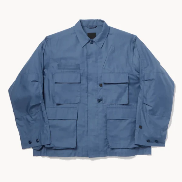 DAIWA PIER39 Tech Fishing Pocket LS Shirt – Smokey Blue