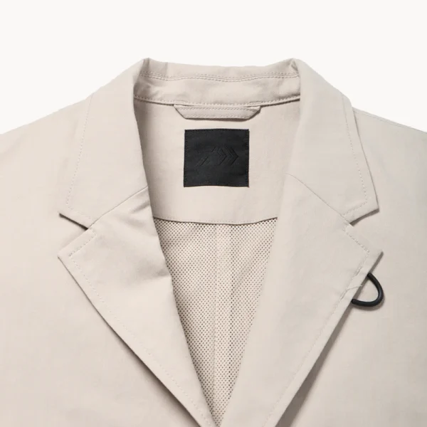 DAIWA PIER39 Tech Loos 2B Heeringbone Jacket – Sage Gray (