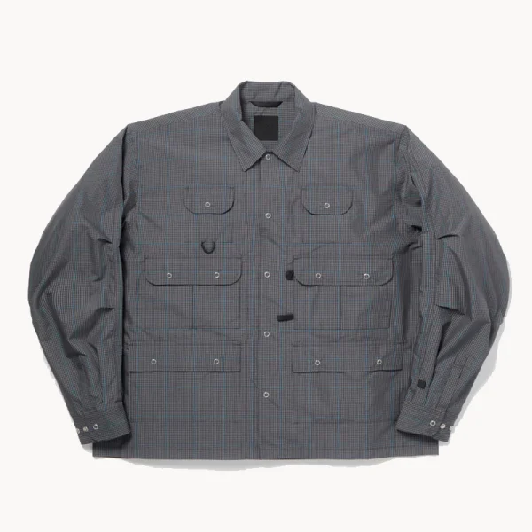 DAIWA PIER39 Tech Multi Fishing Pocket LS Shirt – Black