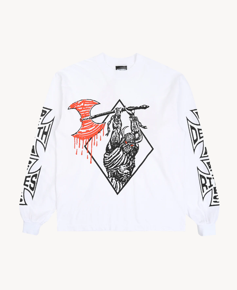 DEATH RITES Crash LS T-shirt – Black DEATH RITES Crash LS T-shirt – Black