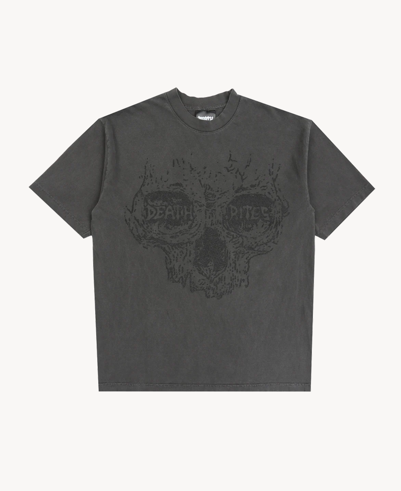 DEATH RITES Skullcrusher T-shirt – Carbon DEATH RITES Skullcrusher T-shirt – Carbon