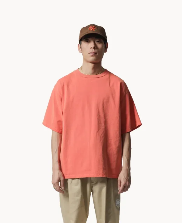 ECSTATIC RESEARCH Campus T-shirt – Orange