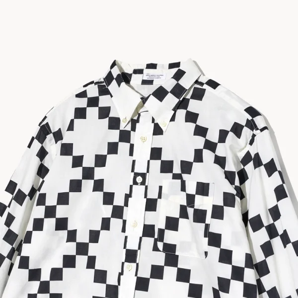 ENGINEERED GARMENTS 19 Century BD Shirt – White Black Checker