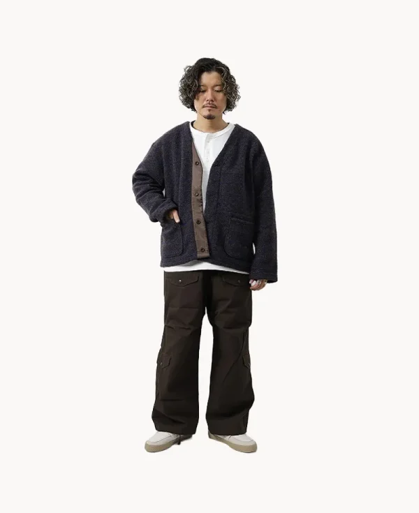ENGINEERED GARMENTS AF Over Pant – Dark Brown Cotton Ripstop