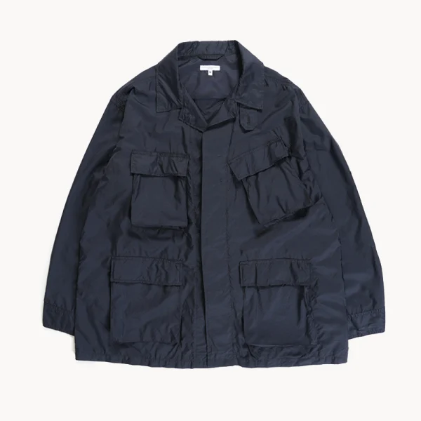 ENGINEERED GARMENTS BDU Jacket – Dark Navy Nylon Micro Ripstop