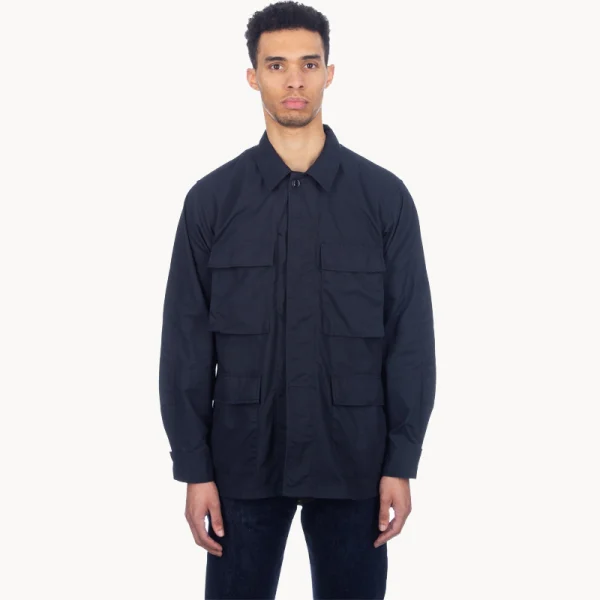 ENGINEERED GARMENTS BDU Jacket – Dark Navy Nylon Micro Ripstop