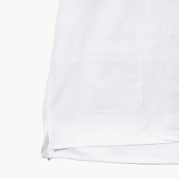 ENGINEERED GARMENTS Camp Shirt – White Mesh