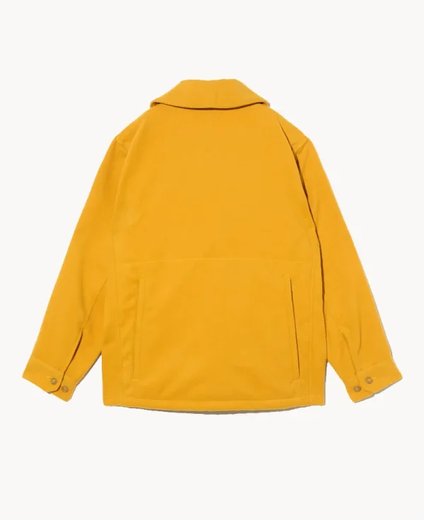 ENGINEERED GARMENTS Cruiser Jacket – Gold Fake Melton