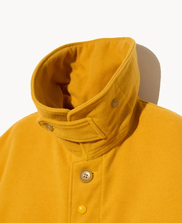 ENGINEERED GARMENTS Cruiser Jacket – Gold Fake Melton